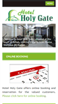 Mobile Screenshot of hotelholygate.com